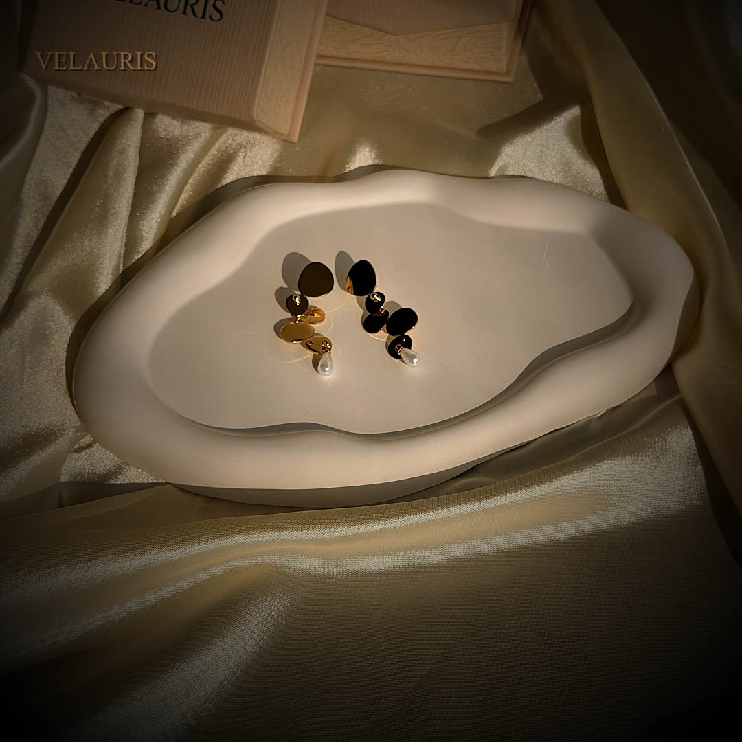 Aurelia Pearl Drop Earrings