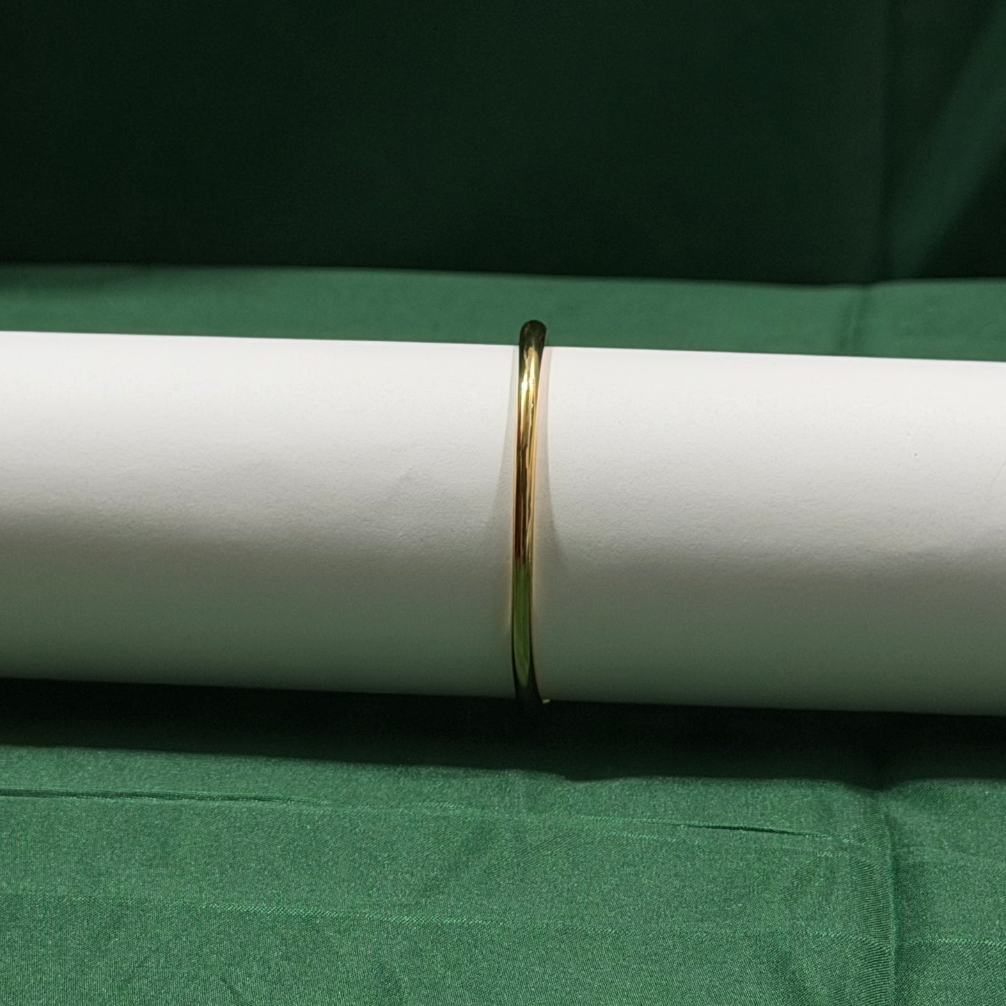 Golden Gleam Open Cuff Bracelet