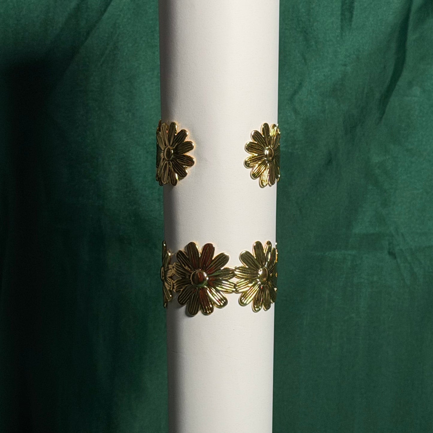 Golden Flora Statement Cuff