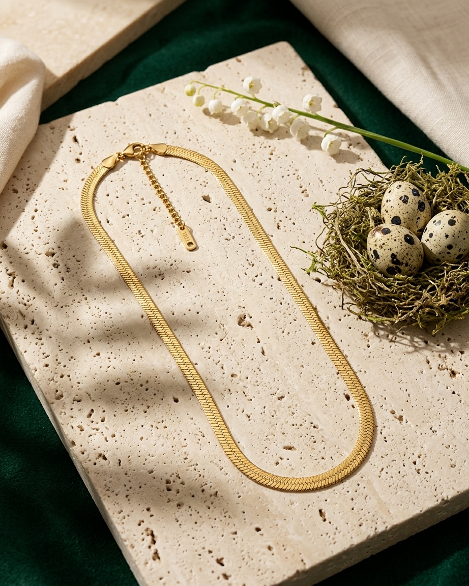 Golden Snake Chain