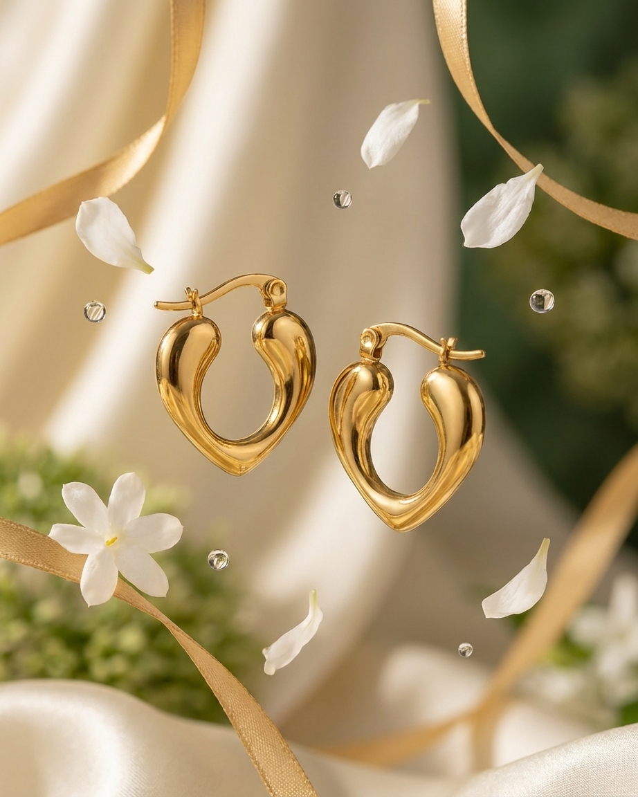Amoura Heart Hoops