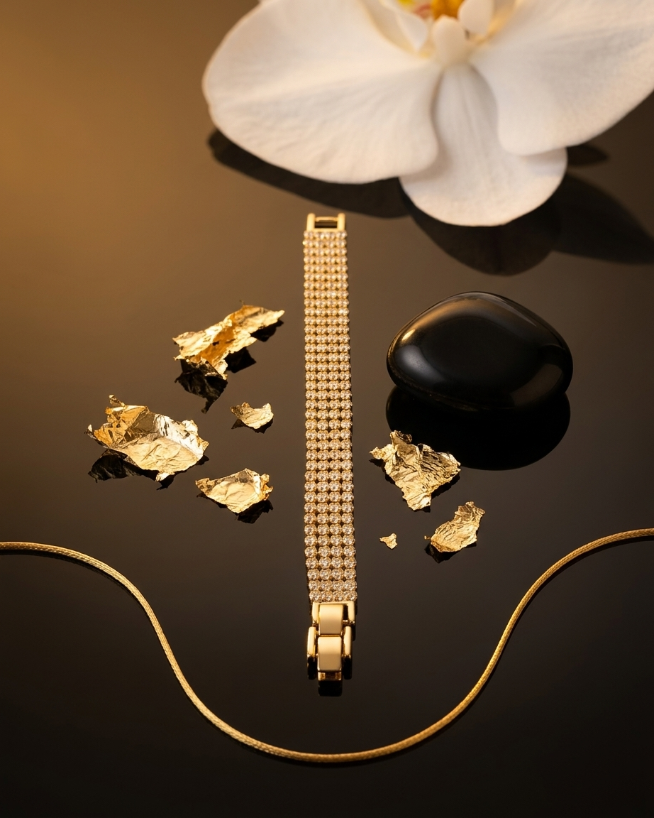 Multi Layer Crystal Bracelet