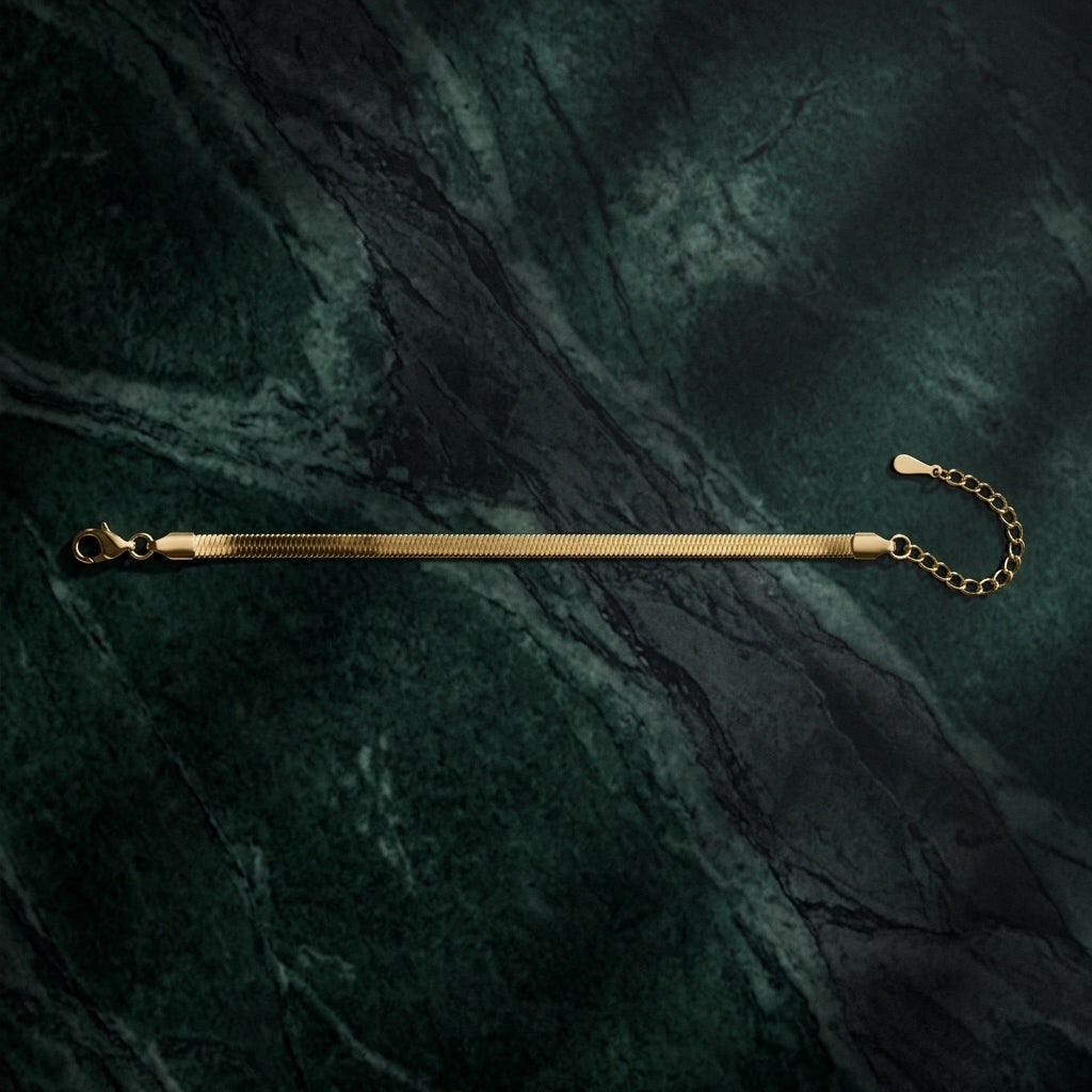 Gold Snake Chain Bracelet