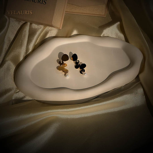 Aurelia Pearl Drop Earrings