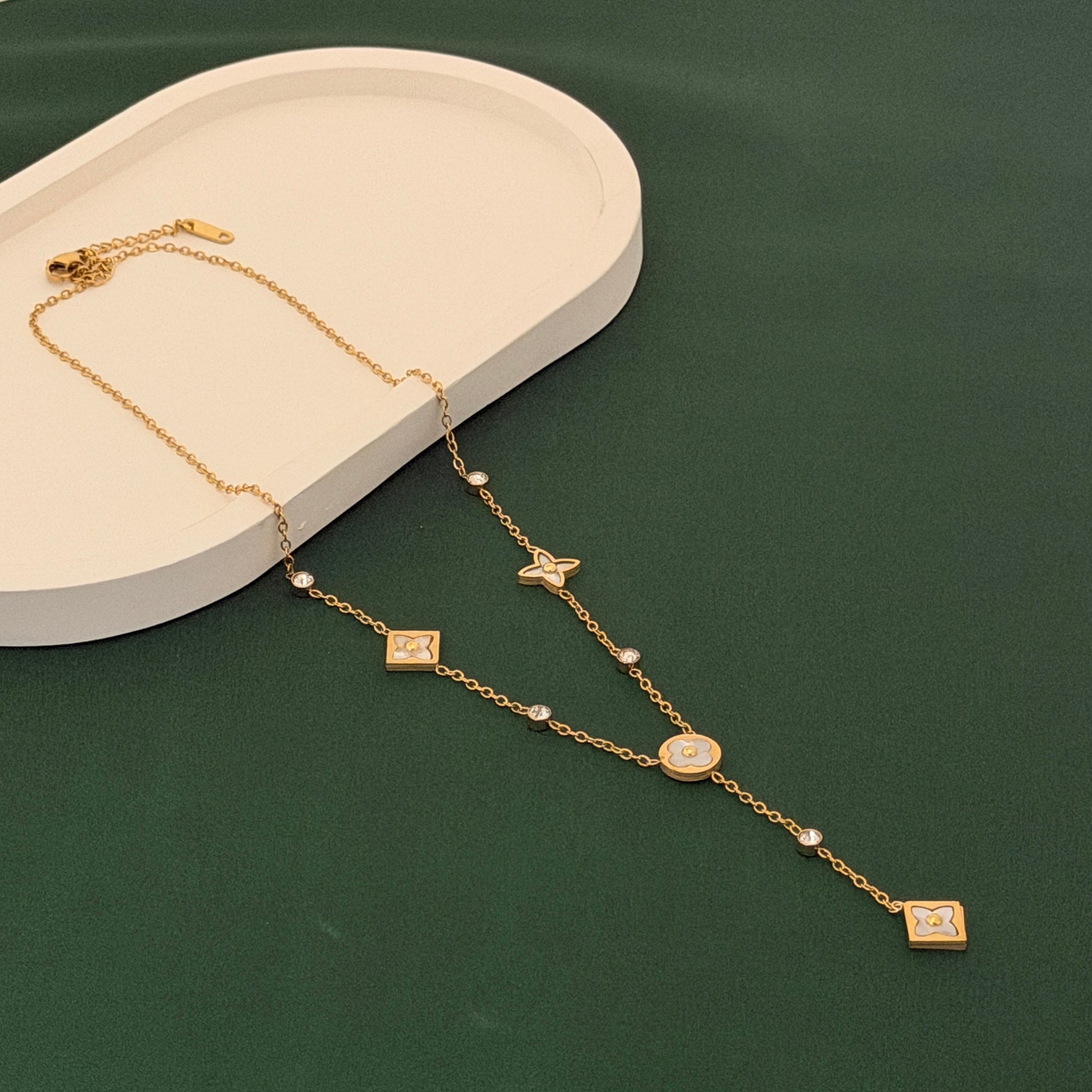 Enchanted Floré Charm Chain Necklace