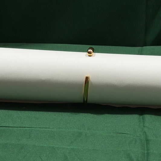 Golden Gleam Open Cuff Bracelet