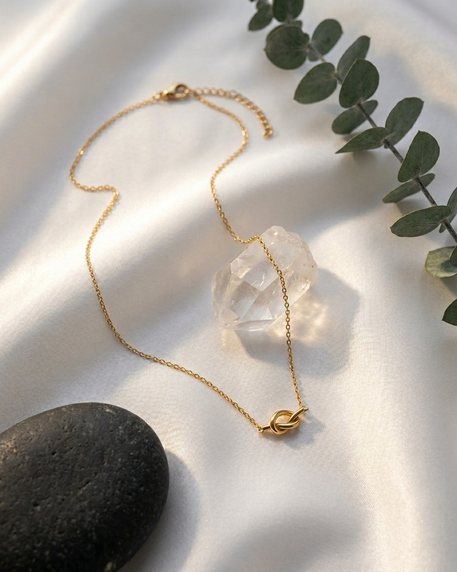 Eterna Knot Necklace