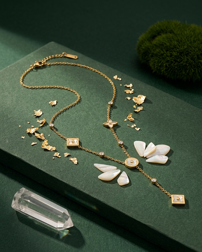 Enchanted Floré Charm Chain Necklace