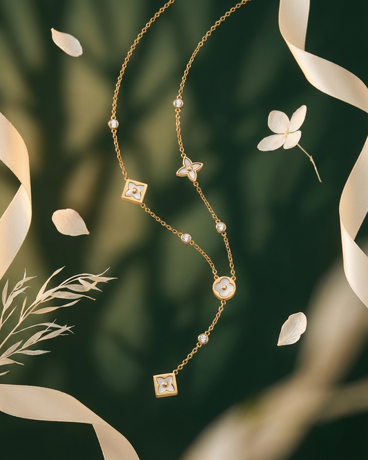 Enchanted Floré Charm Chain Necklace