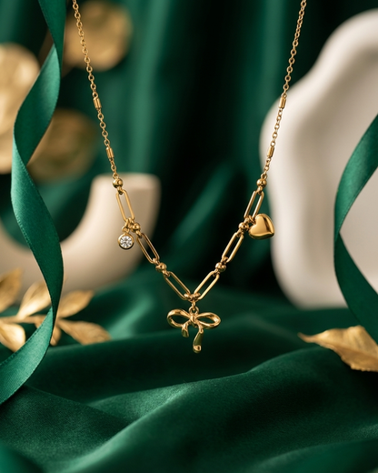 Grace Bow Chain Necklace