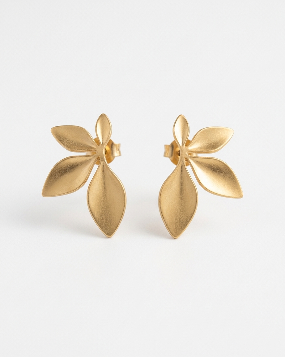 Olive Grace Stud Earrings