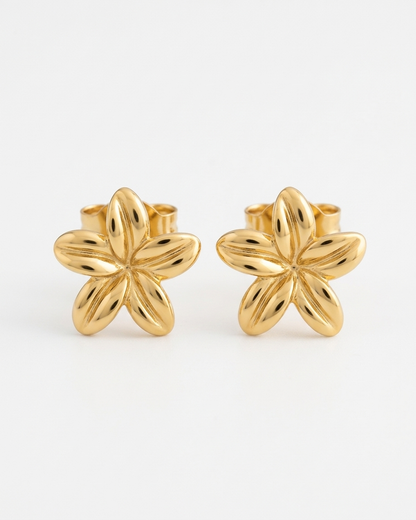 Petal Glow Stud Earrings