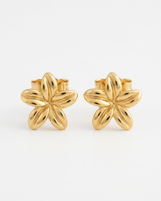 Petal Glow Stud Earrings