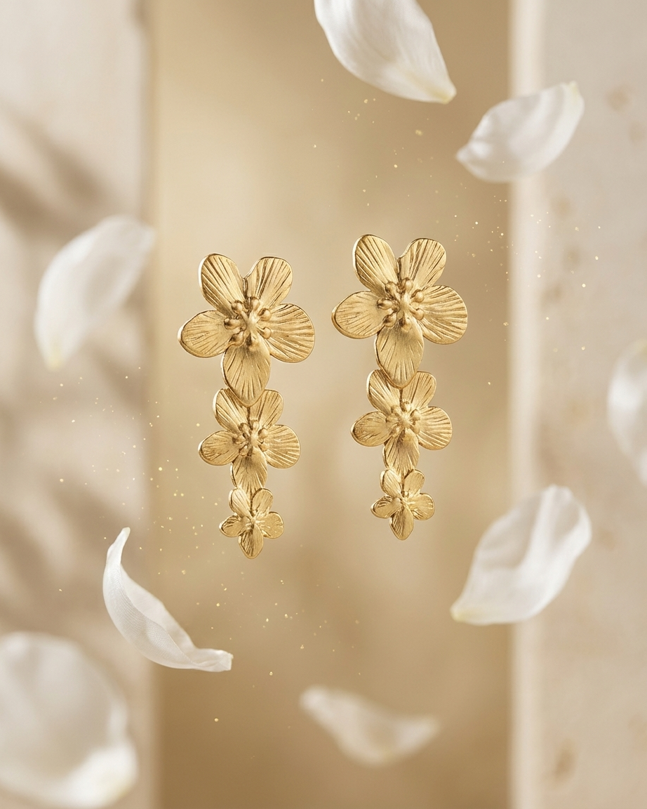 Bloomfall Drop Earrings