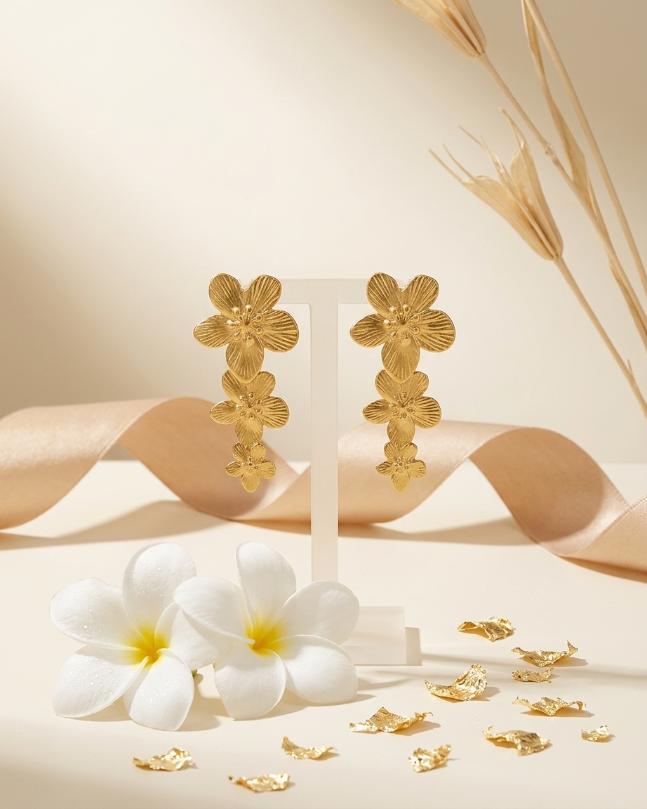 Bloomfall Drop Earrings