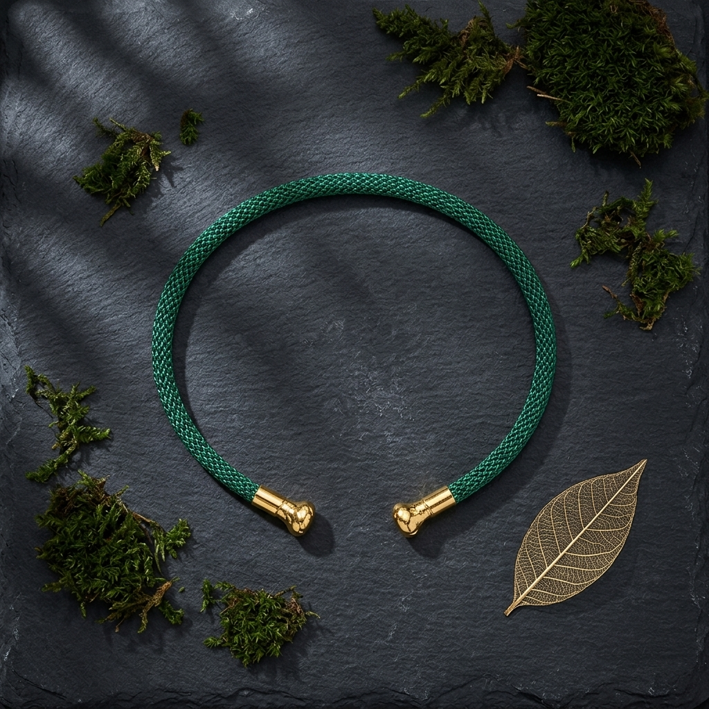 Woven Mesh Open Cuff