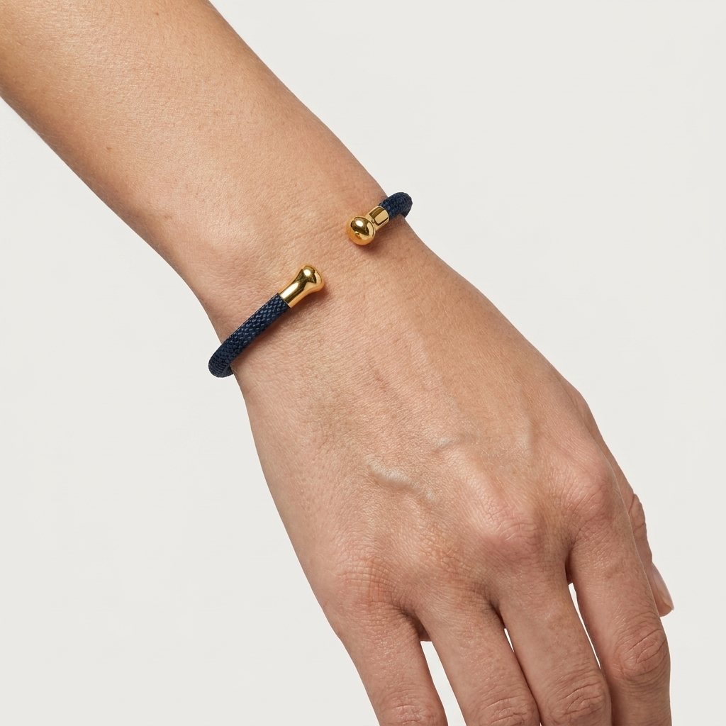 Woven Mesh Open Cuff