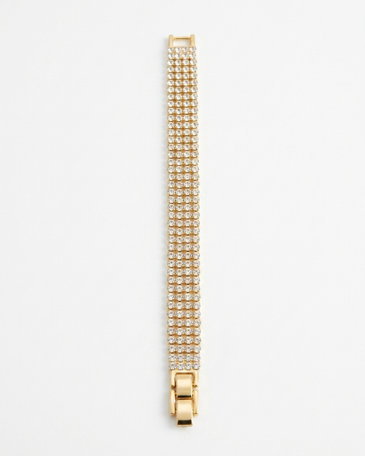 Multi Layer Crystal Bracelet
