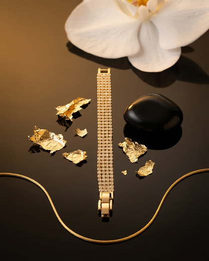 Multi Layer Crystal Bracelet