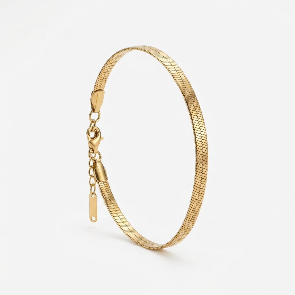 Gold Snake Chain Bracelet