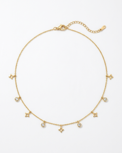 Celestial Star Charm Necklace